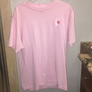 HUF light pink shirt